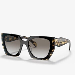 Prada Black and Tortoise Sunglasses
